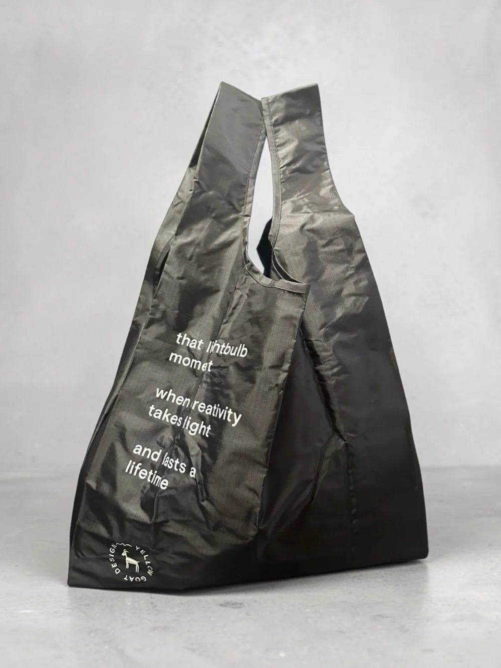 BAGGU Black Reusable Tote Bag